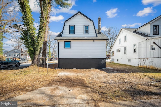 view of back of house