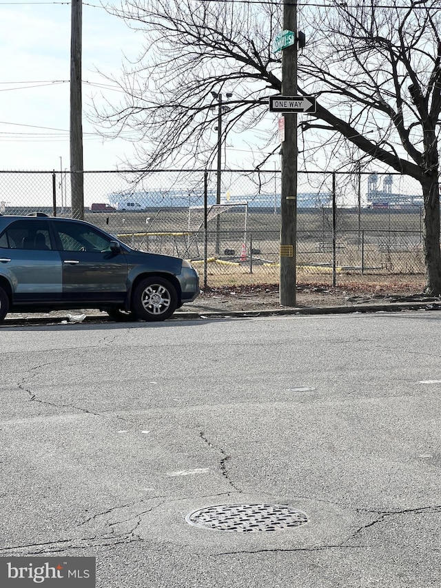 view of parking / parking lot