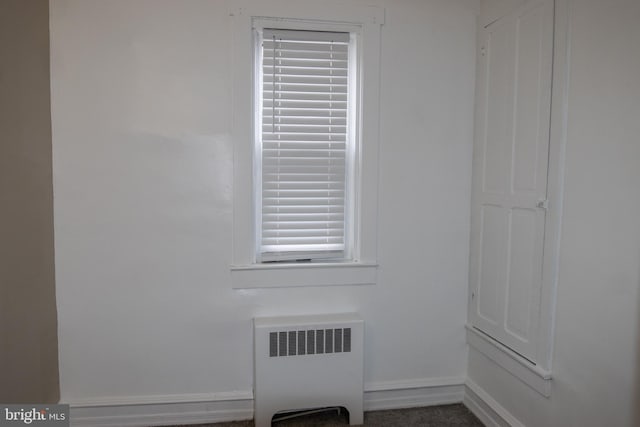 room details featuring radiator