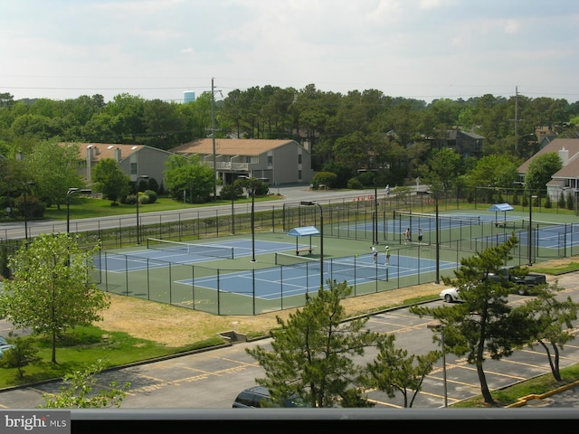 view of sport court