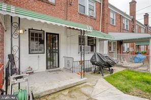 exterior space featuring a porch