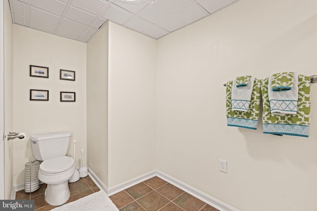 bathroom with toilet