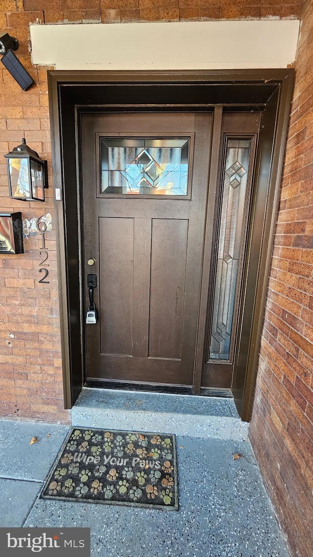 view of entrance to property