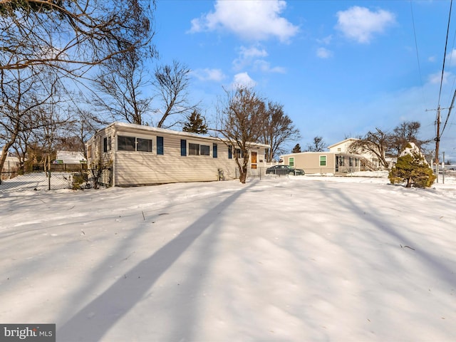 view of ranch-style home