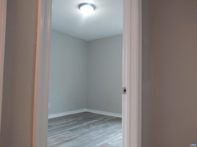 interior space featuring hardwood / wood-style floors