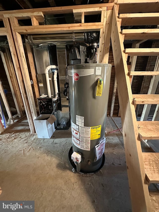 utilities with gas water heater