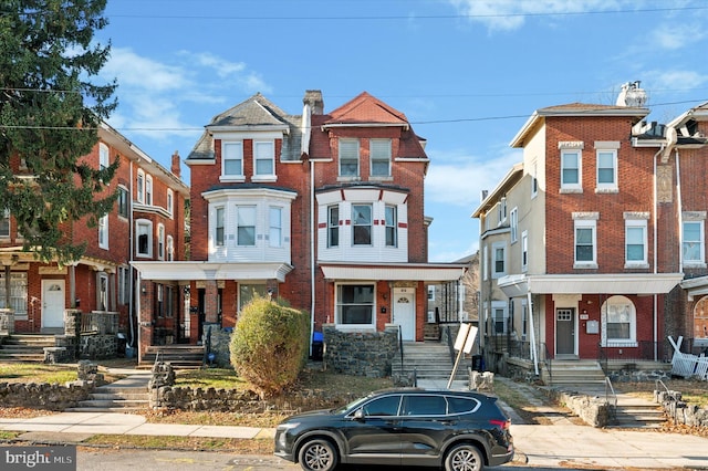 view of townhome / multi-family property