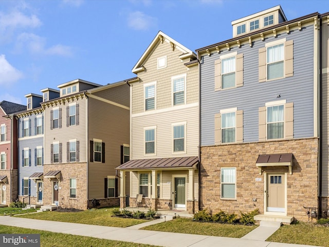 view of townhome / multi-family property