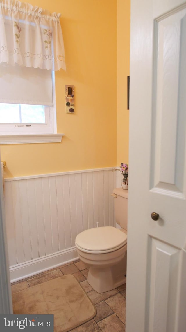 bathroom with toilet