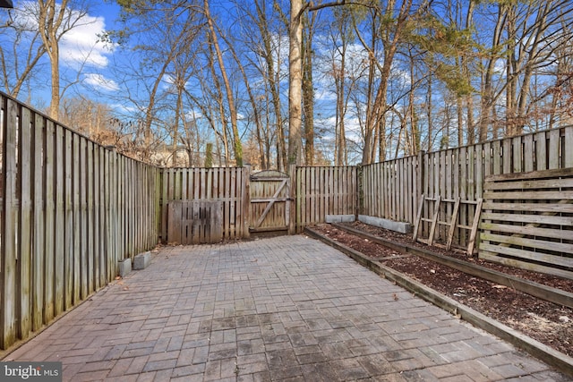 view of patio