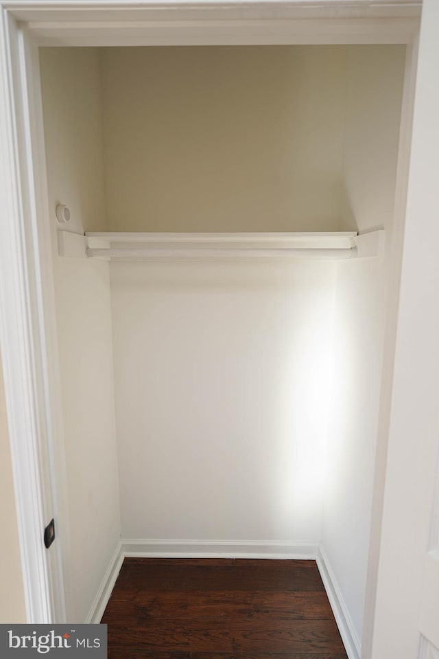 view of closet