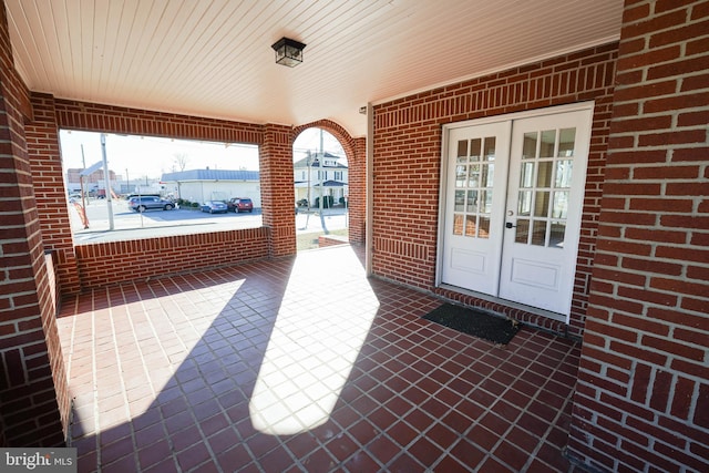 view of patio / terrace with french doors