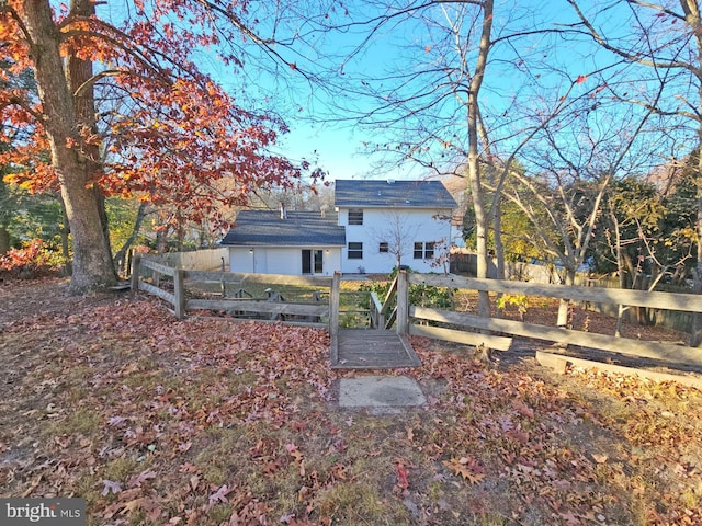 view of back of house