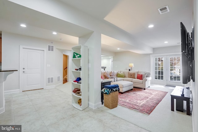 view of living room