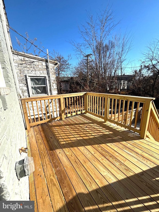 view of deck