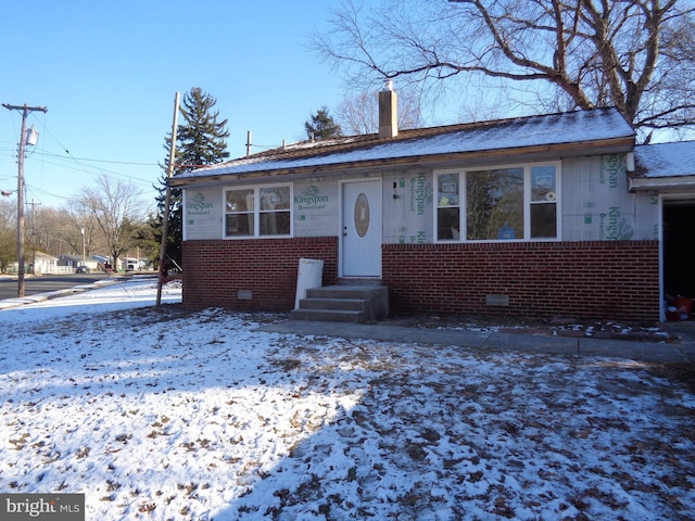 view of front of house