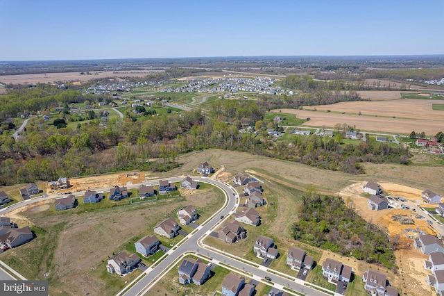 drone / aerial view
