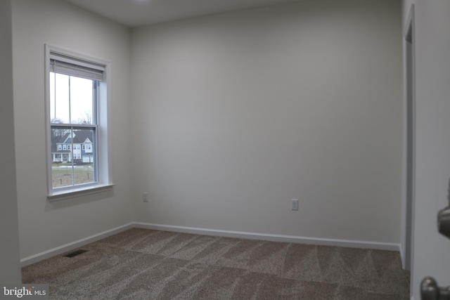 empty room featuring carpet