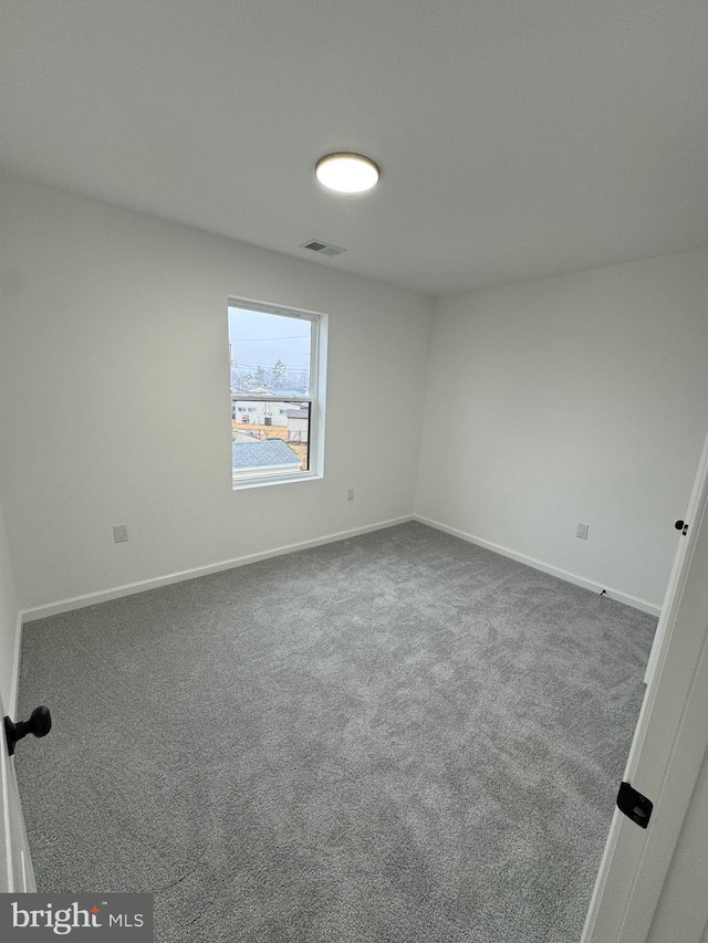 spare room with carpet