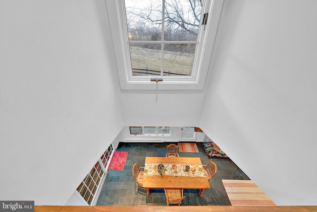 view of dining room