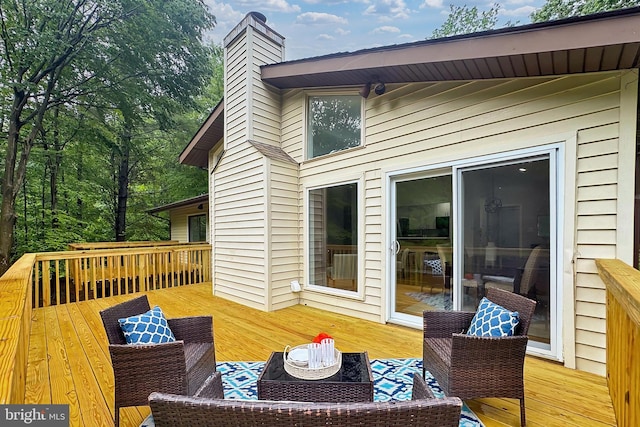 5284 Davis Ford Rd, Woodbridge, VA 22192 - deck with an outdoor hangout area