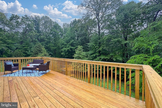 5284 Davis Ford Rd, Woodbridge, VA 22192 - deck with an outdoor living space