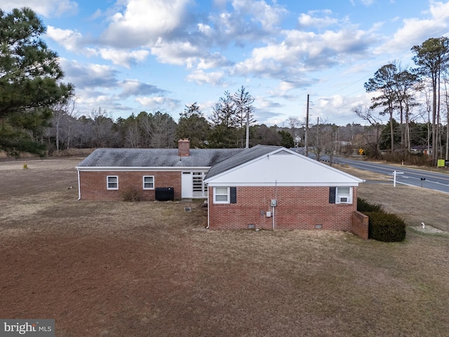 view of rear view of house