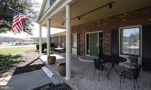 view of patio