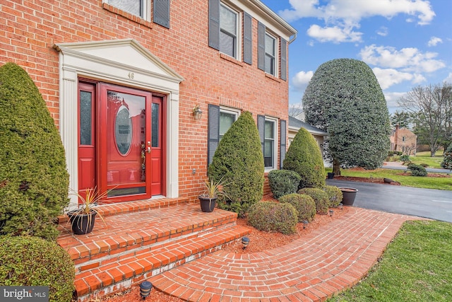 view of property entrance