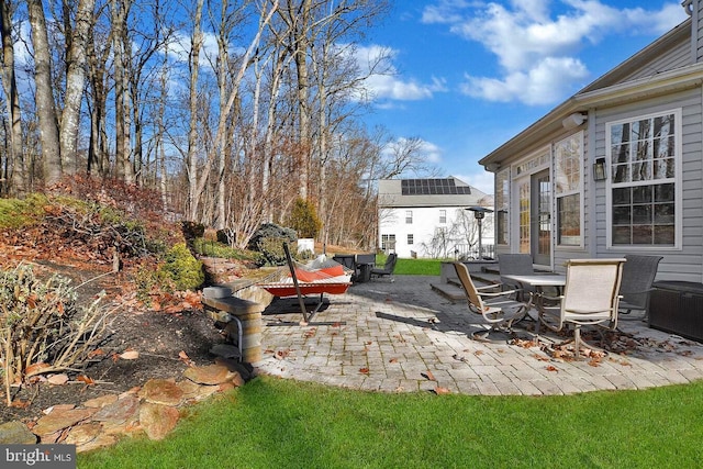 view of patio featuring cooling unit