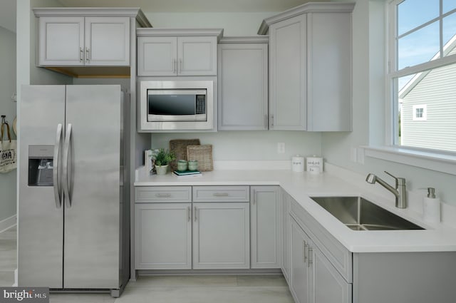 kitchen featuring sink and stainless steel appliances