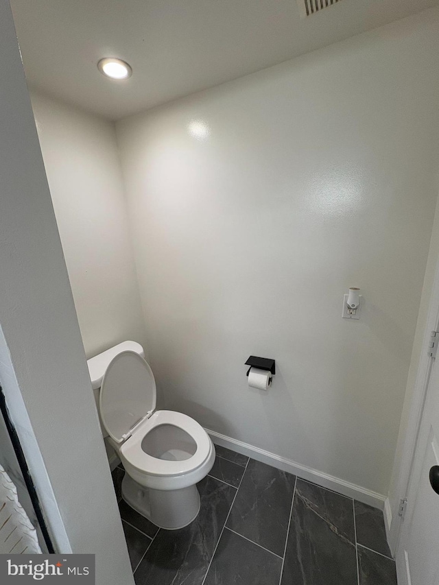 bathroom with toilet