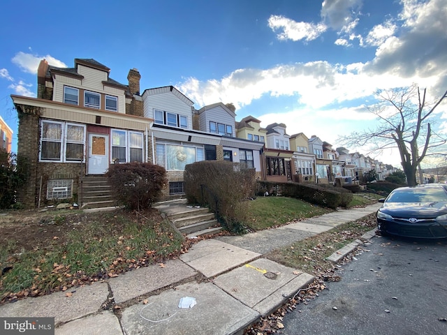 view of townhome / multi-family property