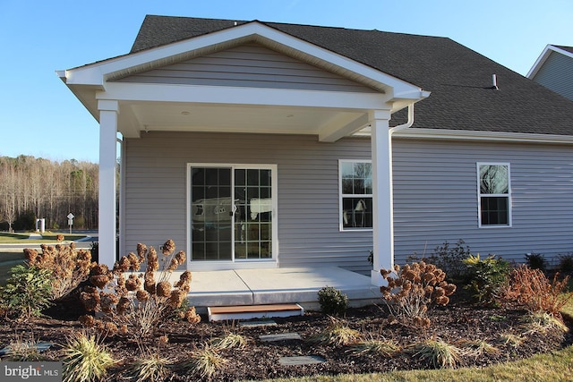 view of rear view of house