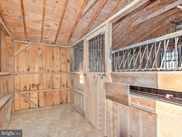 view of stable