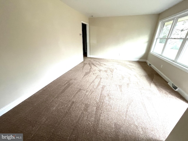 spare room with carpet