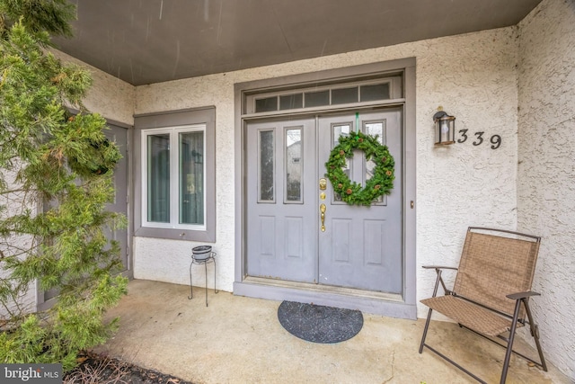 view of property entrance