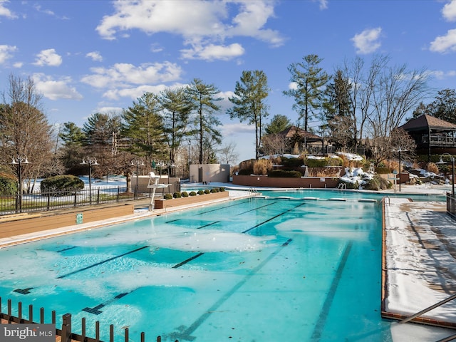 view of swimming pool