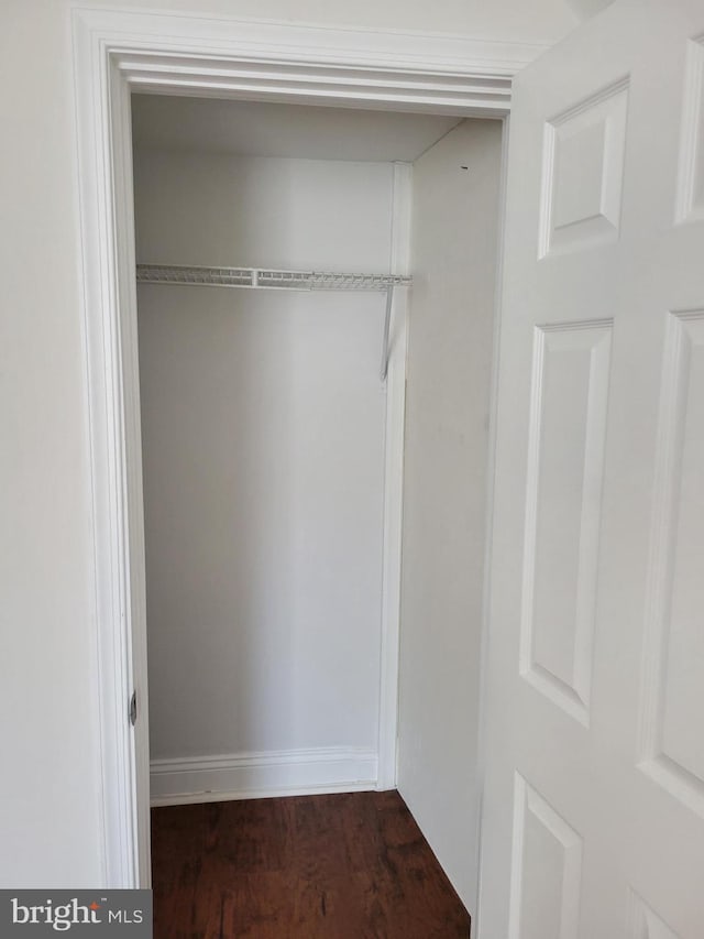 view of closet