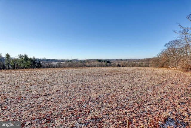 view of nature featuring a rural view