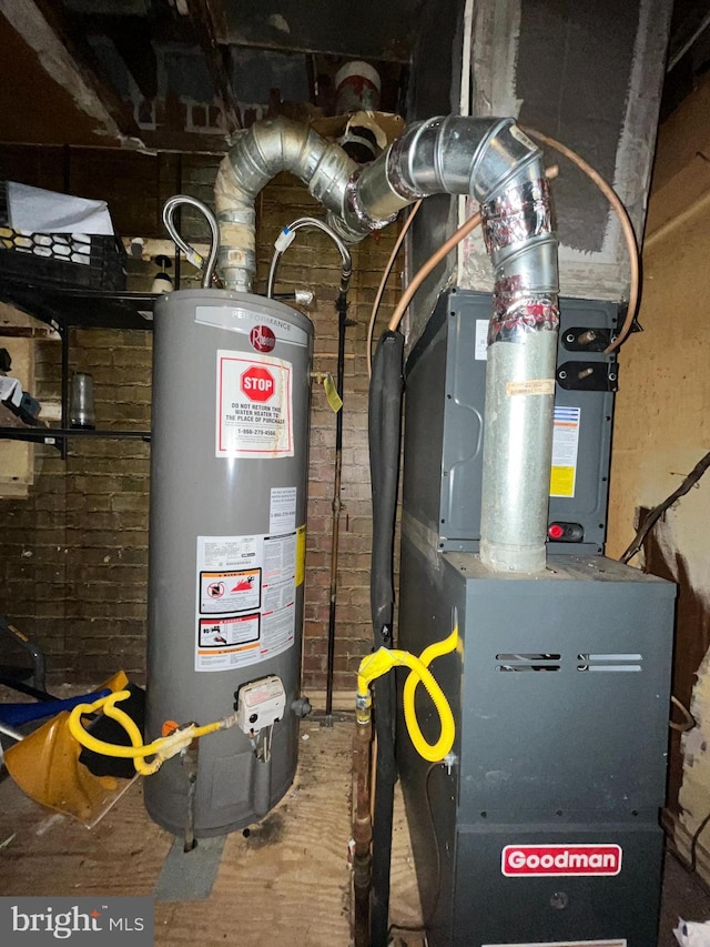 utilities with water heater