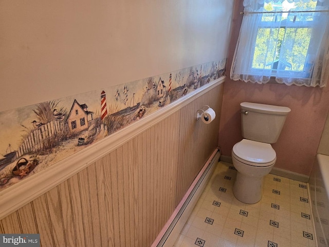 bathroom with toilet