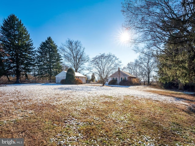 view of yard