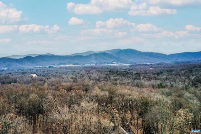 view of mountain feature