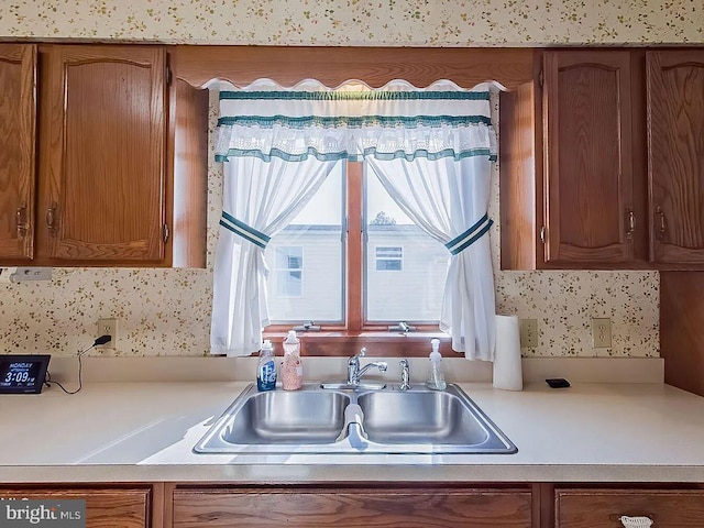 kitchen with sink