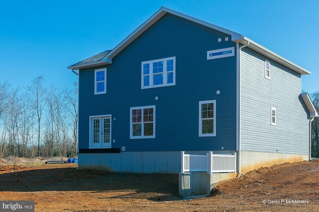 view of side of property