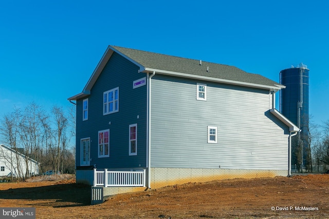 view of side of home