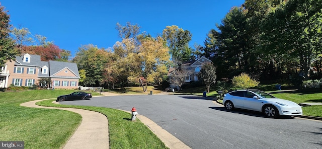 view of road