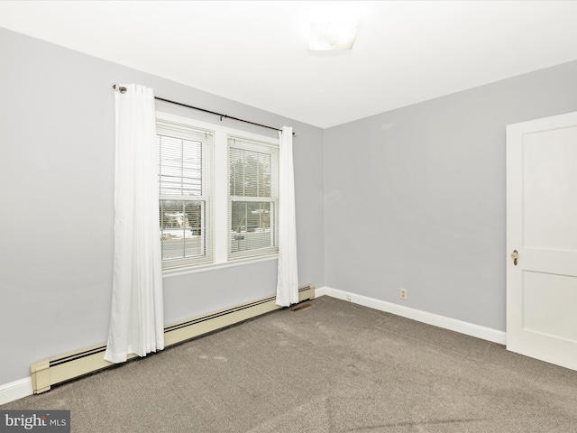 empty room featuring carpet floors