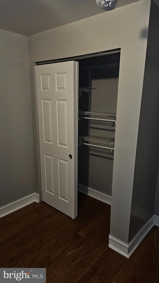 view of closet